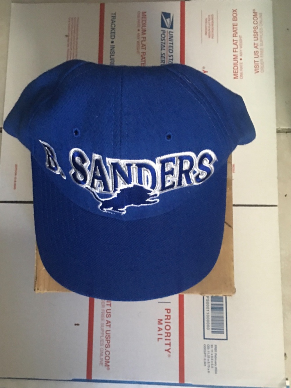 Men’s 90’s Barry Sanders Detroit Lions Vintage Starter NFL Snapback Hat